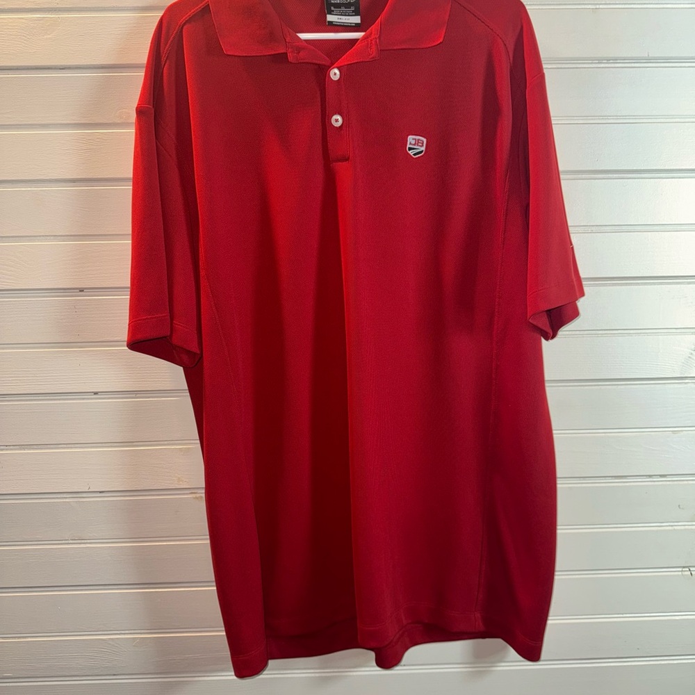 Nike Red Polo Shirt